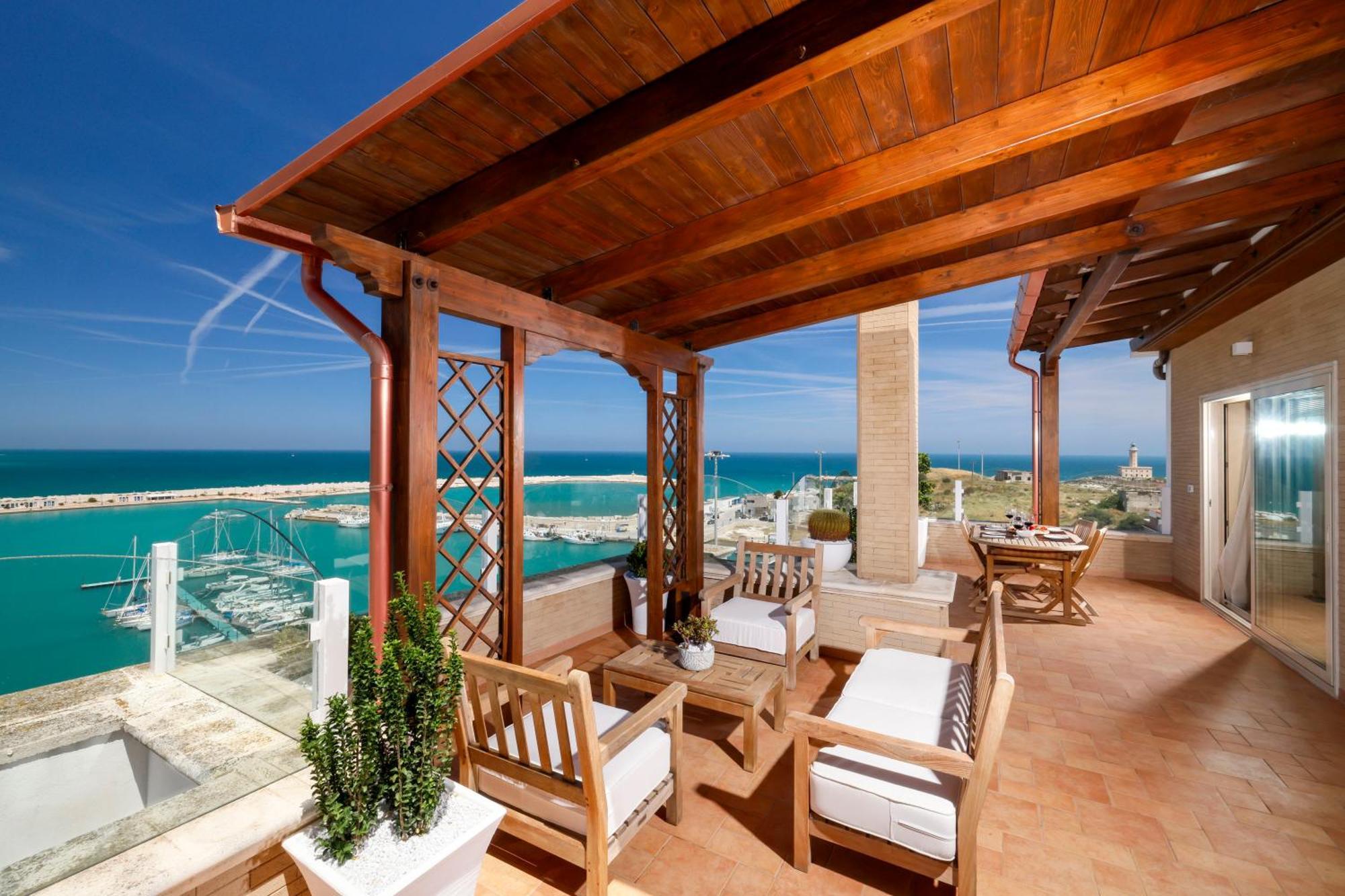 L'Attico Sul Mare - Exclusive Penthouse, 비에스테 객실 사진